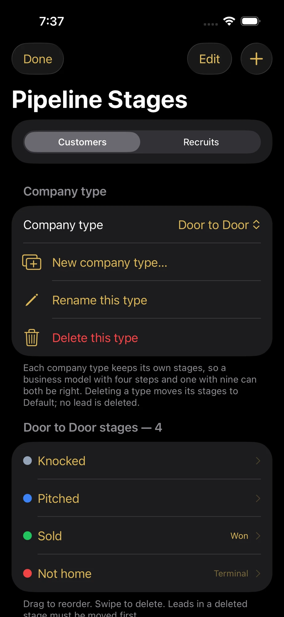 Archived OBSDN door-to-door pipeline editor